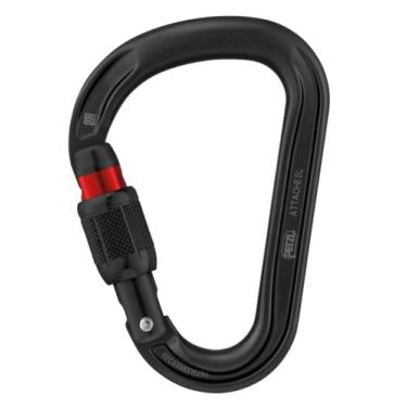 Imagem de PETZL Conector de fixação com trava de parafuso - preto