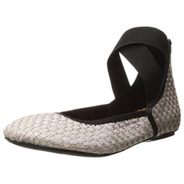 Imagem de Bernie Mev Sapatilha de balé infantil Monica K, Nude Metallic, 28-35 M M EU Big Kid (32 US)