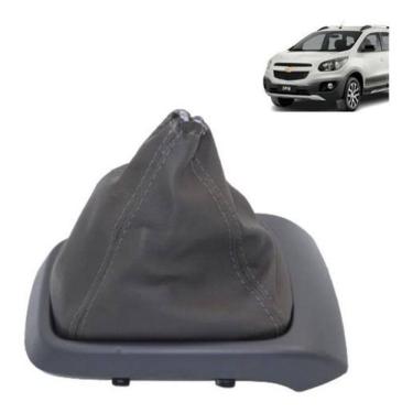 Imagem de Manopla Bola Pressão Preta Coifa Base Escura Spin 2013/2018