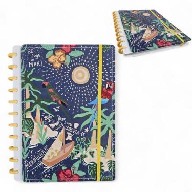 Imagem de Caderno Inteligente 80 Folhas Capa Dura Divisorias Matérias - MultiA, 