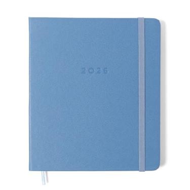 Imagem de AGENDA PLANNER CICEROS 2026 CLASSICA SEMANAL PLANEJAMENTO 17X19,5 AZUL CELESTE