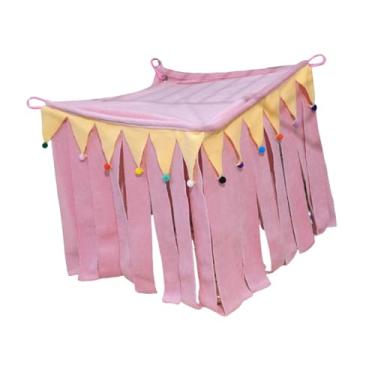 Imagem de Generic Pet Corner Hideout Pequenos Animais Casa Animais de Estimação Caverna Pequeno Animal Esconderijo para Porquinho da Índia, Rosa, M