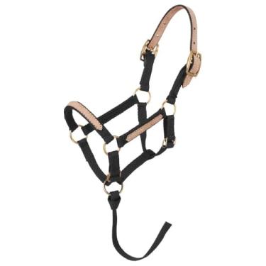 Imagem de Tough 1 Tough-1 Miniatura Nylon Break-Away Halter, Preto, Grande N