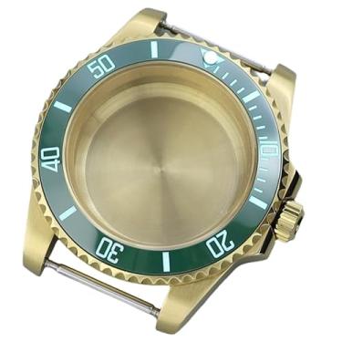 Imagem de FEIYASHI Relógio impermeável SUB Diver de 40 mm, caixa de aço, vidro de safira para NH35 NH34 36 Miyota8215 ETA2824 relógio de movimento, Miyota8215 8205 Movimento + Tampa inferior sólida 4, Caixa de