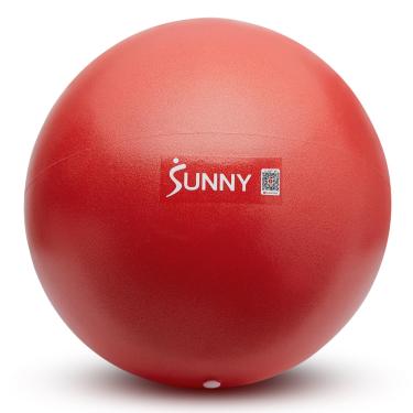 Imagem de Sunny Health & Fitness Bola de Yoga Extra Grossa Premium Média 23 cm Bola de Exercício Anti-Explosão para Exercícios, Gravidez, Fisioterapia, Estabilidade Cadeira Fitness