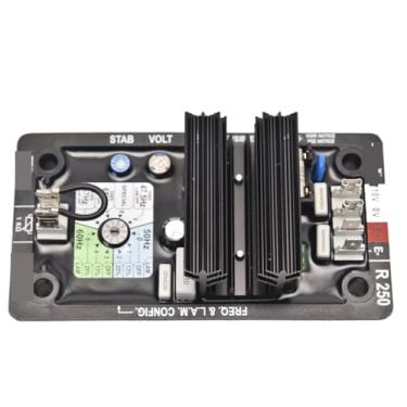 Imagem de 1 peça AVR R250 Gerador Automático Regulador de Tensão Estabilizador Módulo de Controle Painel Peças Gerador Diesel (Original R250)