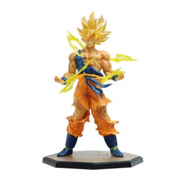 Imagem de Boneco de ação DBZ Goku 16 cm de PVC de alta qualidade (sem caixa)