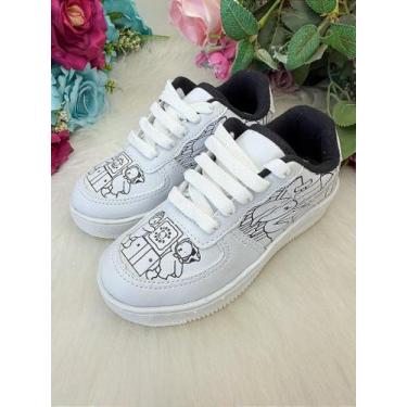 Imagem de Tênis Temático Bobbie Goods Branco para Crianças - no-brand, Branco, 2