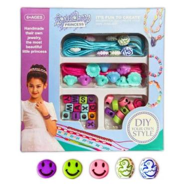 Imagem de Missangas Para Pulseira Colar Acessórios Infantil Bijuteria - Europio