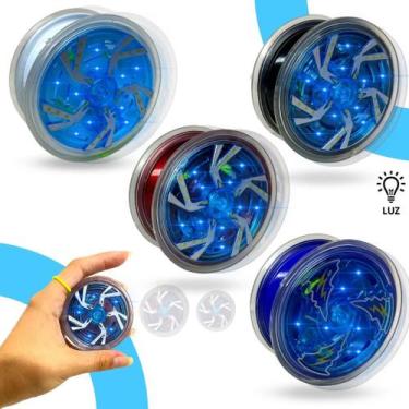 Imagem de Super Yoyo com Led Luz Colorida Brinquedo Infantil Plástico - Europio