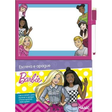 Imagem de Livro - Barbie - Escreva e Apague