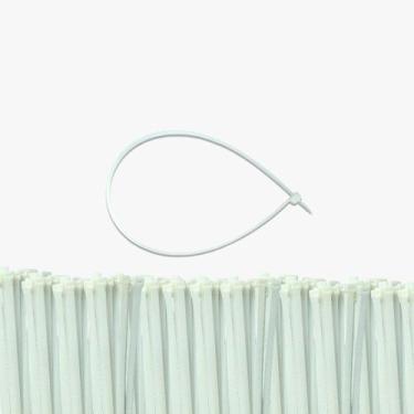 Imagem de Kit 500 Abraçadeira Nylon Branca Stein - 650 x 12,5mm 650 x 12,5mm, Ún