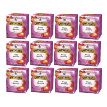 Imagem de 120 Sachês, Chá Twinings, Frutas Silvestres - 11684, Frutas Silvestres