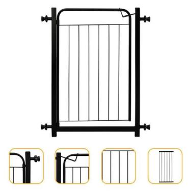 Imagem de Grade Portão Pet Proteção Para Cachorro Criança Gatos Ideal para Largu