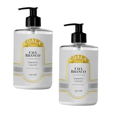 Imagem de Coala Home Sabonete Líquido Chá Branco500ml Fragrância Suave Refrescante Fórmula Antioxidante Revitalizante Hidratação Perfume Suave (2, Chá branco)