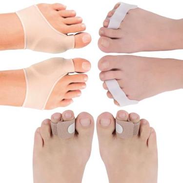 Imagem de Kit 3 Pares Protetor Corretor Joanete alivio da dor Cód-171 - SWG, BEG