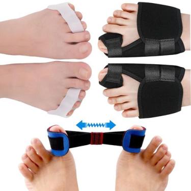 Imagem de Kit 5 pçs Protetor Corretor Joanete alivio da dor Cód-130 - SWG, PRETO