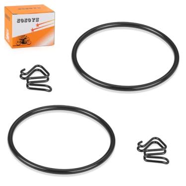 Imagem de Clipes e faixas de montagem de placa frontal para Honda Z50R 1979-1987 64111-181-000 64112-181-010