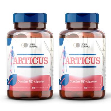 Imagem de Articus 1g Com 60 Capsulas - 2 Potes O Poder Do Colágeno Para Suas Articulações!