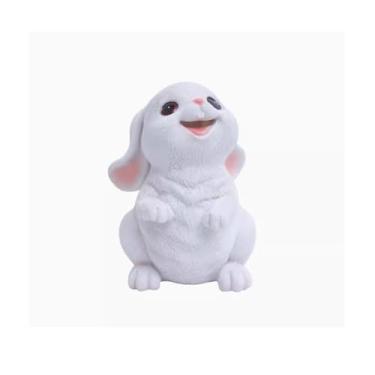 Imagem de ZABEES Cofrinho coelho grande capacidade caixa de economia de dinheiro presente de aniversário mascote presentes práticos para aniversário removível/não removível