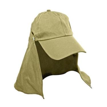 Imagem de Boné para pescador com proteção de pescoço - JOGÁ