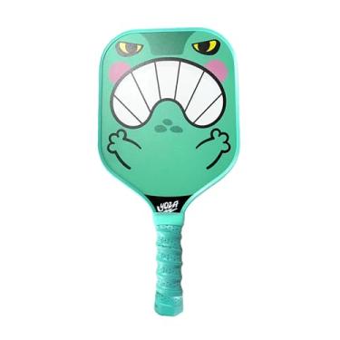 Imagem de Raquete infantil de pickleball – Raquete de pickleball de sapo, leve, fibra de vidro, melhor controle, raquete para iniciantes, presente perfeito para crianças de 4 a 10 anos, Yoza