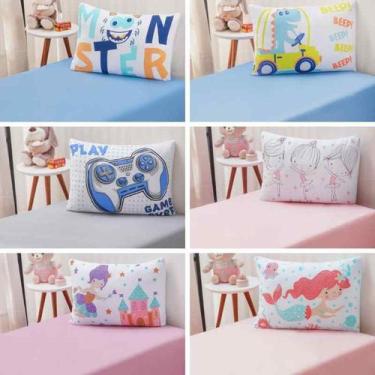 Imagem de Jogo de Cama Solteiro Kids Malha Sortido Bene Casa