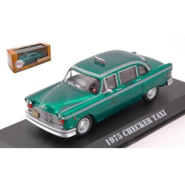 Imagem de Miniatura Greenlight Checker Táxi TAXI 1975 Verde 1/43