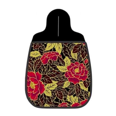 Imagem de Lixeira De Carro Organizador Lixinhocar Rosas Vermelhas Orientais