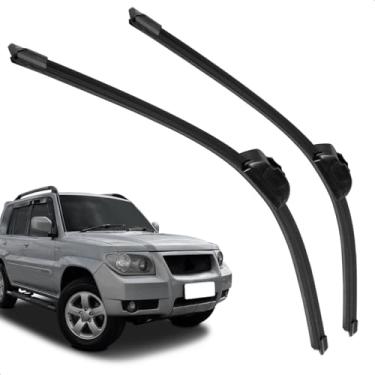 Imagem de Par Palheta Dianteira Limpadora de Para-brisa Pajero Tr4 2002 A 2009 de Silicone