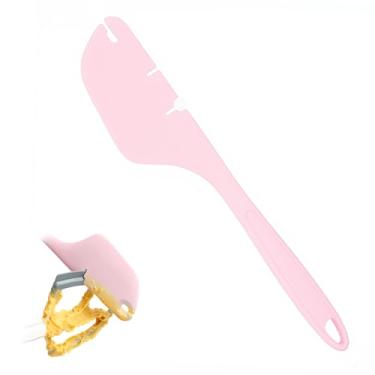 Imagem de Espátula de silicone para cozinhar, utensílio multiuso, espátula, raspador, rosa