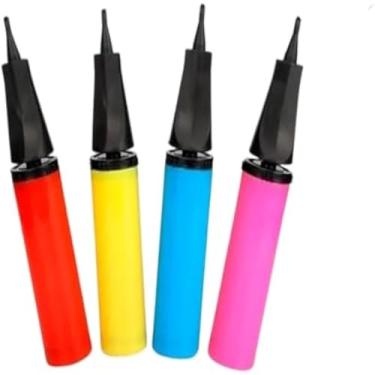 Imagem de Bomba manual pequena para encher baloes e bexigas, eficiente