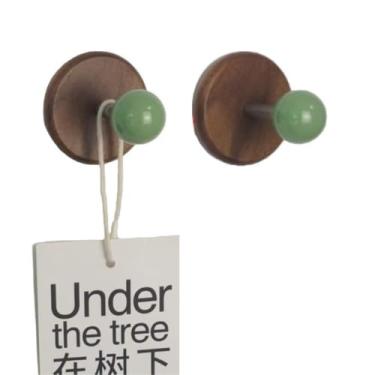 Imagem de 2 ganchos magnéticos coloridos, ganchos magnéticos resistentes, ganchos magnéticos fortes de neodímio, cabide magnético para geladeira, porta de metal, armário para pendurar toalha, casaco, bolsa