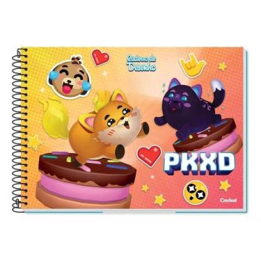 Imagem de Caderno De Desenho Credeal - Pk Xd Pets - 80 Folhas