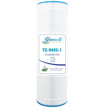 Imagem de Yoozell Filtro de piscina PLFPA200S substitui C-9442, Filbur FC-1267, PA200S, Hayward CX200XRE, C200S, Ultral-D5, C1900 C2002, Darlly 12001, cartucho de filtro de piscina de 200 metros quadrados, 1