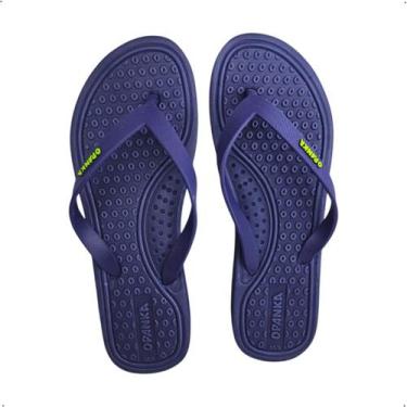 Imagem de Chinelo Sandalia Dedo Opanka Camelia Conforto, 35/36, Marinho