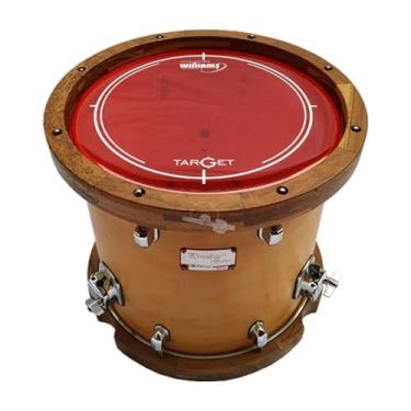 Imagem de Pele para Surdo e Bumbo Williams Target - WR2 Duplo filme RED 18