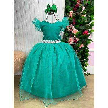 Imagem de Vestido Dama de Honra Verde Marie Longo Amanda - Confeccionado em Poli