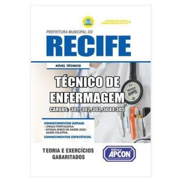 Imagem de Apostila Prefeitura do Recife 2020 - Técnico de Enfermagem - APCON