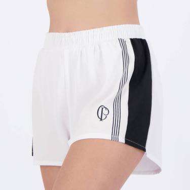 Imagem de Shorts Corinthians Treino Logo Cp 1910 Feminino Branco-Feminino