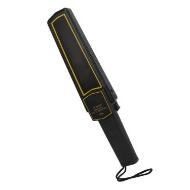 Imagem de WALFRONT Varinha de Detector de Metais de Alta Sensibilidade Detecção Rápida Pinpointer de Segurança Portátil Portátil Detecção de 360 ​​° para Inspeção de Estação Ferroviária de