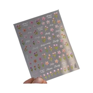 Imagem de Adesivos De Unha Kawaii Mini 5D Com Diamantes E Laços Japoneses Para A