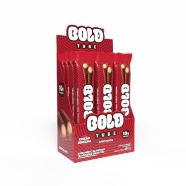 Imagem de BOLD TUBE SPECULOOS 40G (12 unidades) - BOLD Snacks