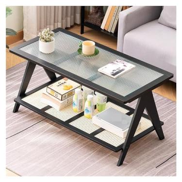 Imagem de Mesa de café, mesa de chá, sala de estar, mesa de chá, mesa de chá, pequena casa moderna, varanda, madeira maciça, escritório, mesa de chá, mesas centrais (B)