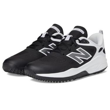 Imagem de New Balance Tênis de softbol feminino Fresh Foam Velo V4 Turf-Trainer, Preto, 7.5 Wide