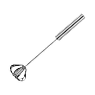 Imagem de Batedor De Ovos Manual Semiautomático Rotativo Para Creme E Ovos, Ferr