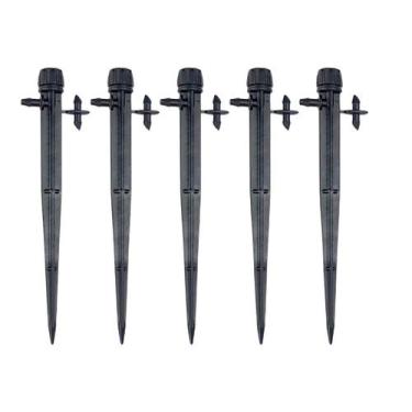 Imagem de 5 Unidades Gotejador Irrigação Hunter Com Estaca e Ajustável SD B STK