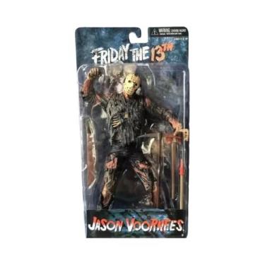 Imagem de Nova Figura De Ação Jason Voorhees NECA Sexta-Feira 13 Parte VII Brinq