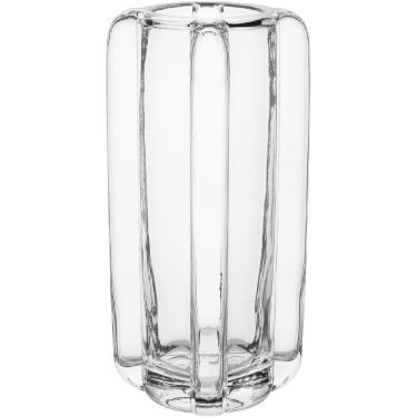 Imagem de VASO DECORATIVO ENFEITE CASA HOME&CO VIDRO 28x14x14cm TRANSPARENTE