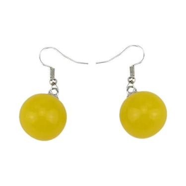 Imagem de Brincos Pendentes Potara Super Vegetto Zamasu Son Goku Preto Para Mulh